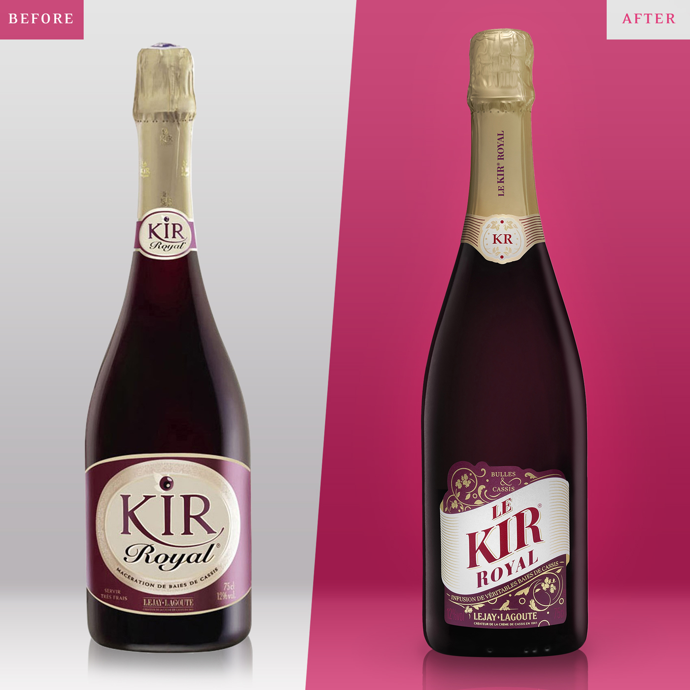 Kir Royal - Un design pensé par l’agence de design de Paris Partisan du Sens.