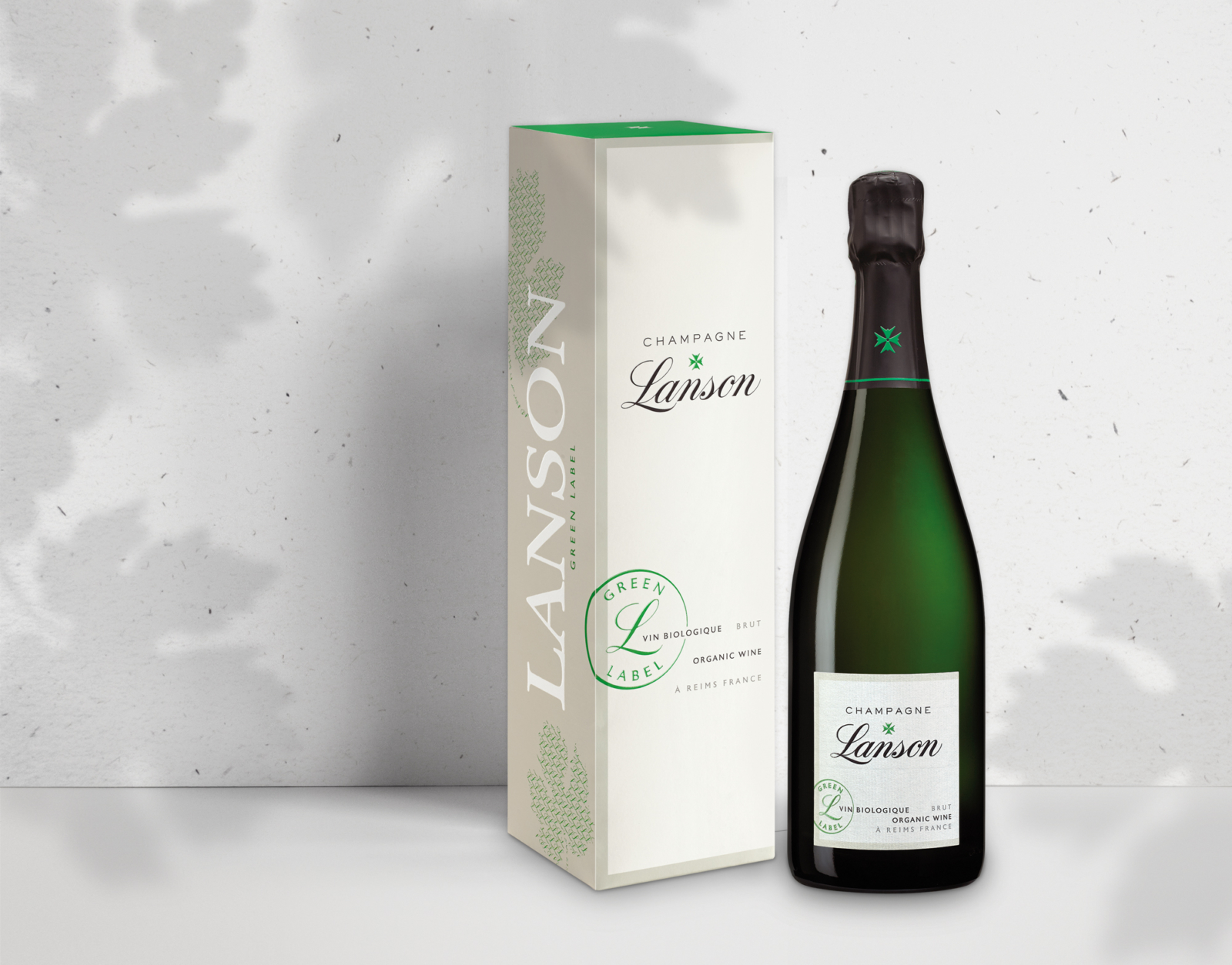 Lanson Green Label - Un design pensé par l’agence de design de Paris Partisan du Sens.