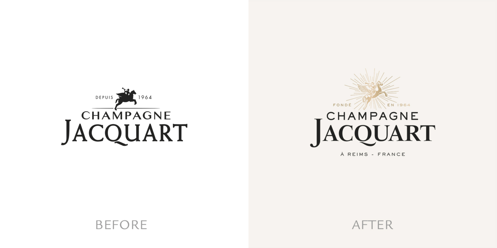 Champagne Jacquart - Un design pensé par l’agence de design de Paris Partisan du Sens.