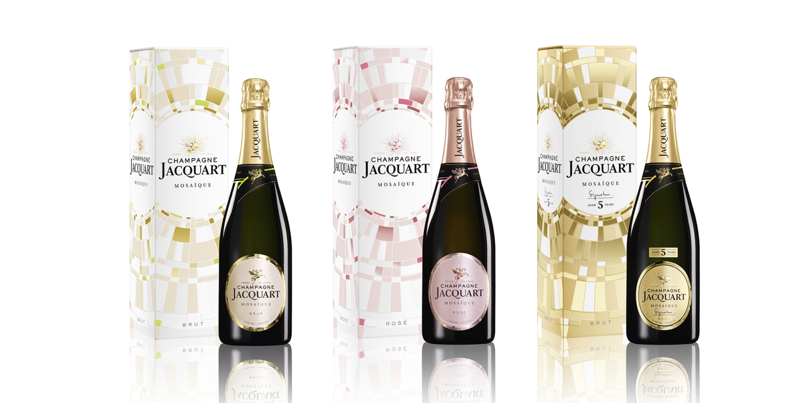 Champagne Jacquart - Un design pensé par l’agence de design de Paris Partisan du Sens.